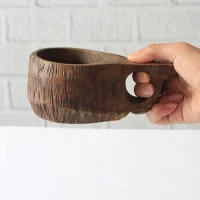 خرید لیوان چوبی دستساز