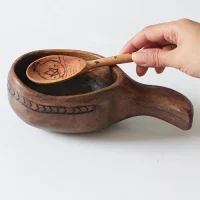 خرید سوپ خوری چوبی دستساز